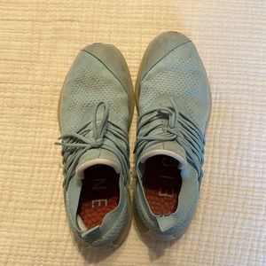 Lane Eight teal sneakers